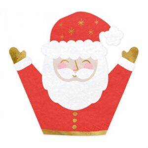 20 Guardanapos Pai Natal 