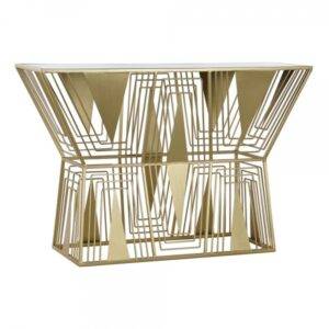 Consola DKD Home decor Metal espelho 