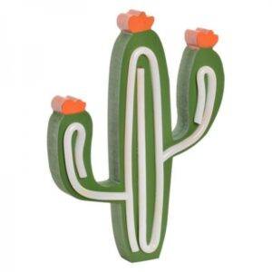 Luzes de mesa DKD Home decor Cacto de madeira