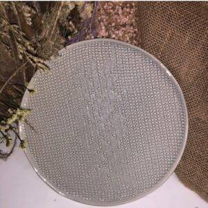 PRATO SOBREMESA CROCHET 20 CM