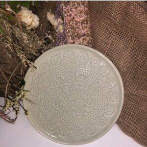 PRATO SOBREMESA CROCHET 20 CM