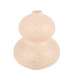 VASO BLUSH COM APONTAMENTOS DOURADO 14X11 CM