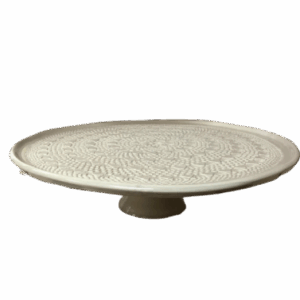 PRATO BOLO C/ PÉ LARGE PREMIUM 33 CM 