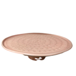PRATO BOLO C/ PÉ LARGE PREMIUM 33 CM 