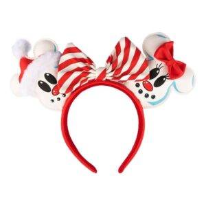 Bandelete  Disney Loungefly Mickey Minnie Snowman Ears