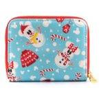 Carteira Mickey Minnie Snowman Disney Loungefly