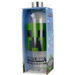 Garrafa cristal Minecraft 620 ml