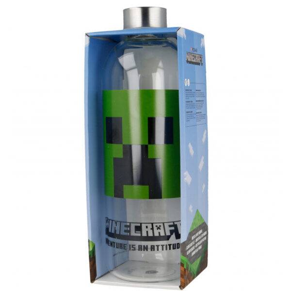 Garrafa cristal Minecraft 620 ml
