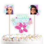 Topo de Bolo do tema Barbie Sweet Life