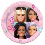 8 Pratos do tema Barbie Sweet Life
