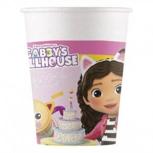 8 Copos Gabby's Dollhouse