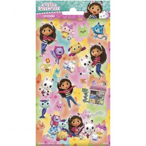Autocolantes Brilhantes Gabby's Dollhouse
