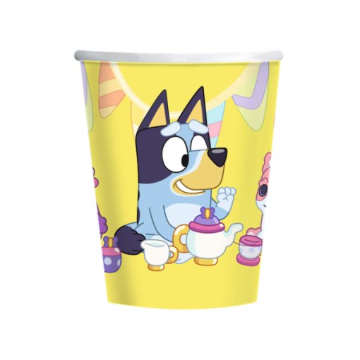 8 Copos 266 ml Bluey