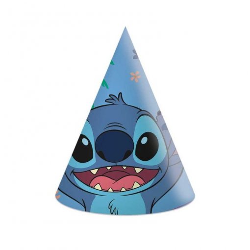 6 Chapeús para festa de aniversário Stitch